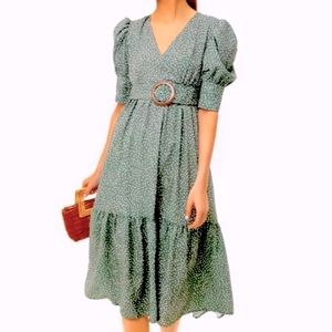 [OPT] Green Papin Dress from Tuckernuck